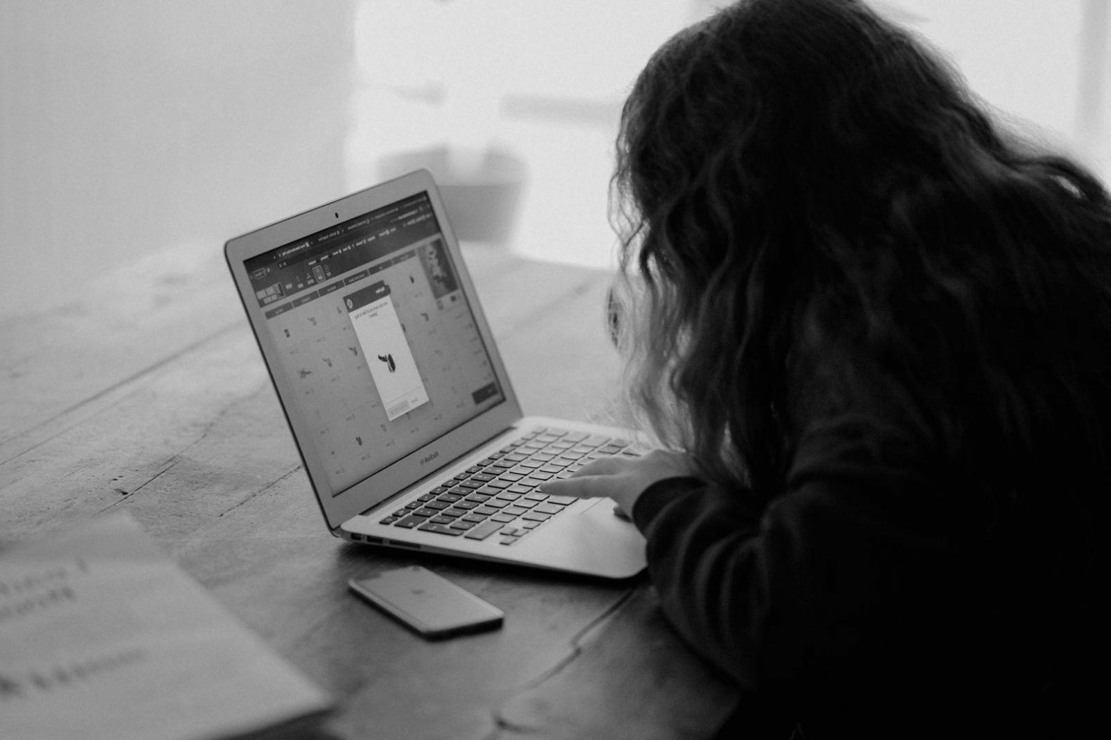 Family reviewing financial documents together