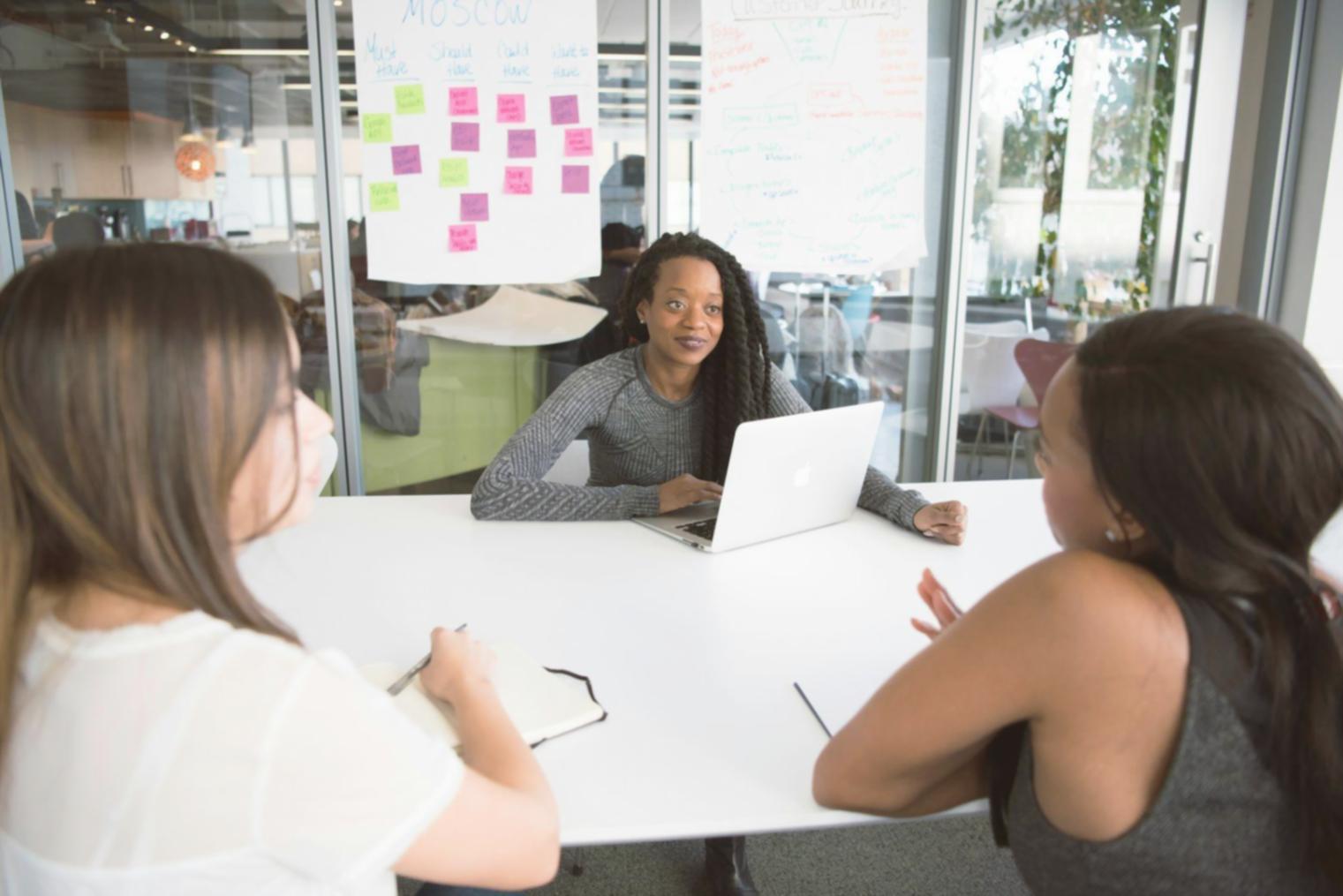 Modern office workspace showcasing collaborative budget workflow environment